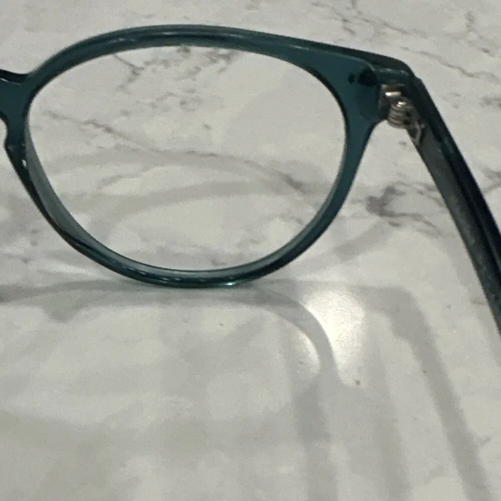 Warby Parker Akeley Green Full Rim Plastic Eyeglass Frames 53-19-145 W-728